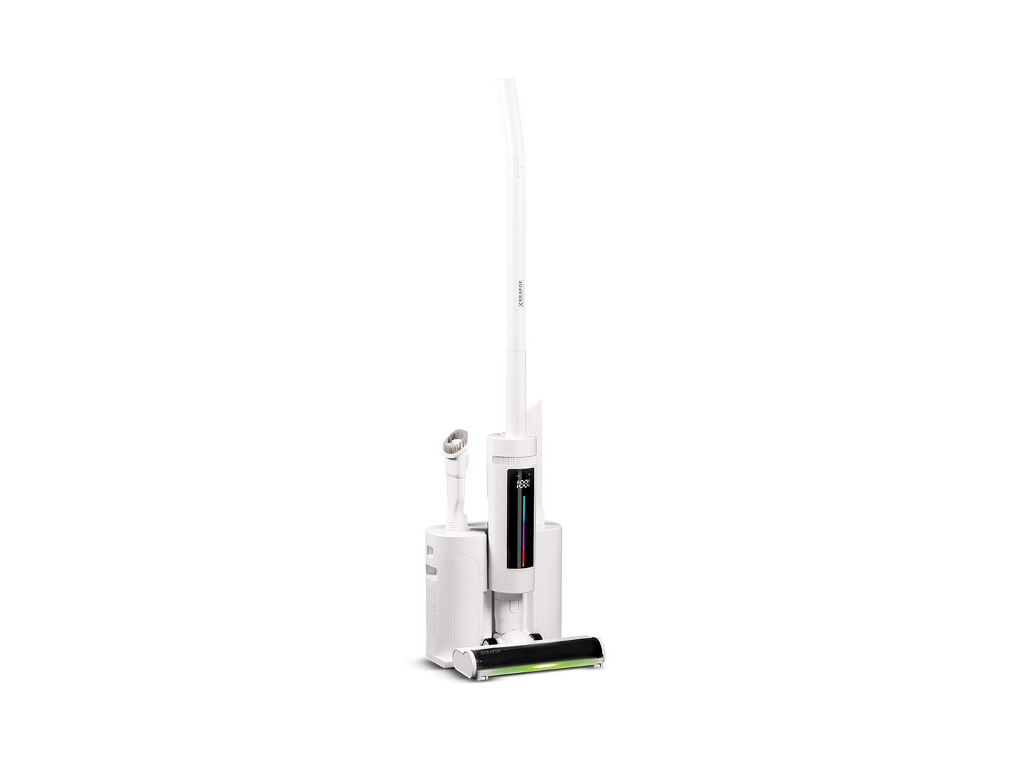 KRAPOF® Compact Clean Self-Empty Cordless Stick Vac