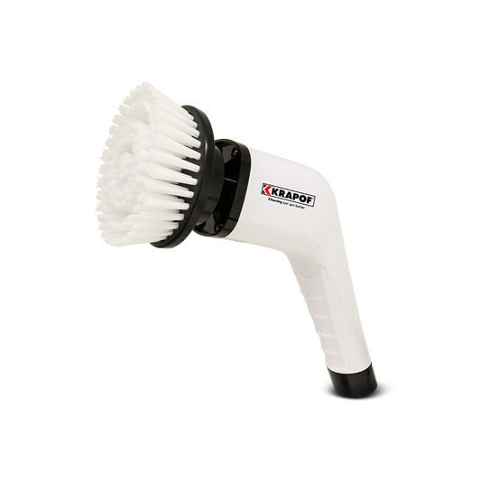 KRAPOF® Electric Cordless Tough Scrubber Excel with 7 Heads