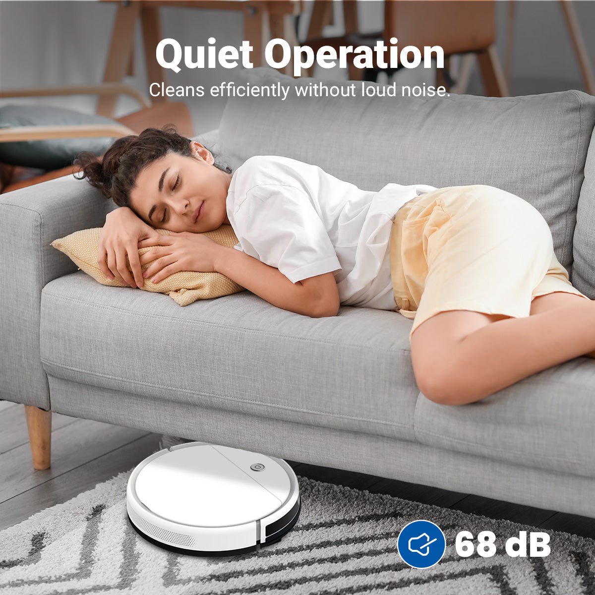 KRAPOF® Power Robotic Vacuum Cleaner