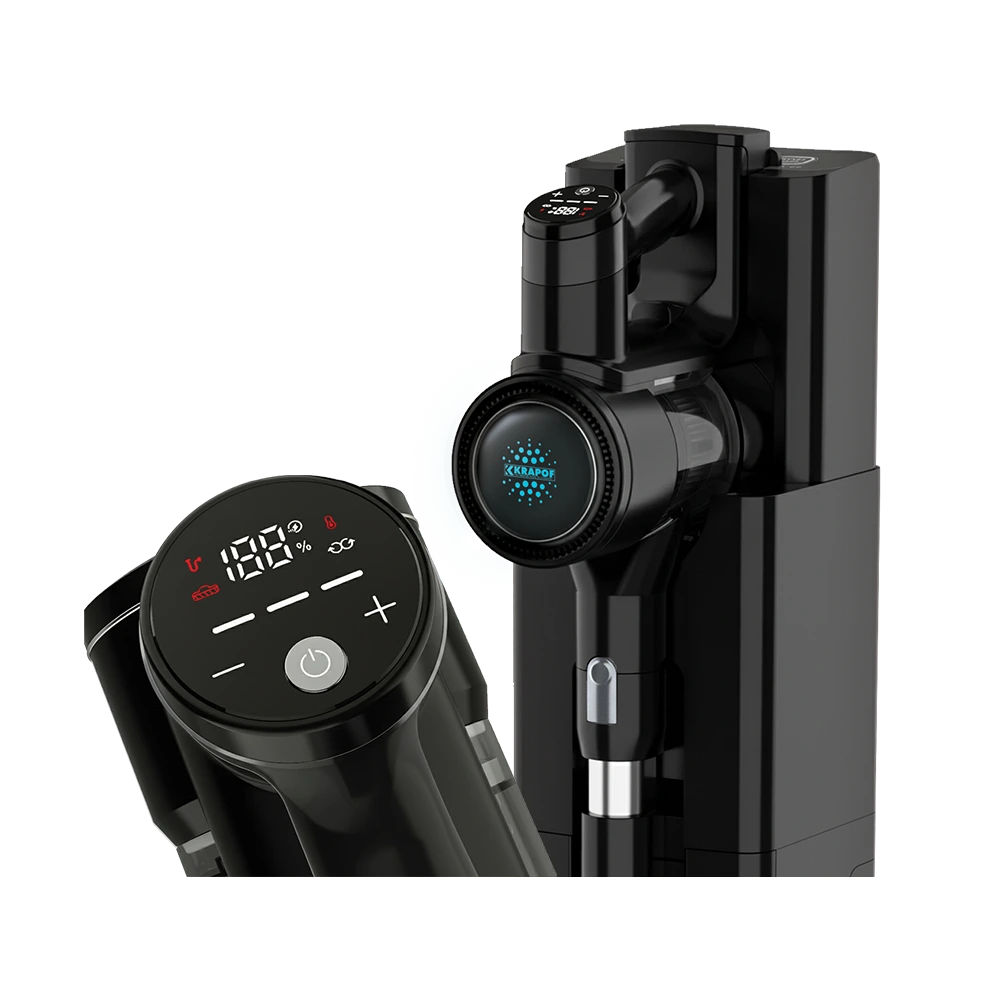 KRAPOF® Self Clean Cordless Stick Vacuum With Auto Empty System
