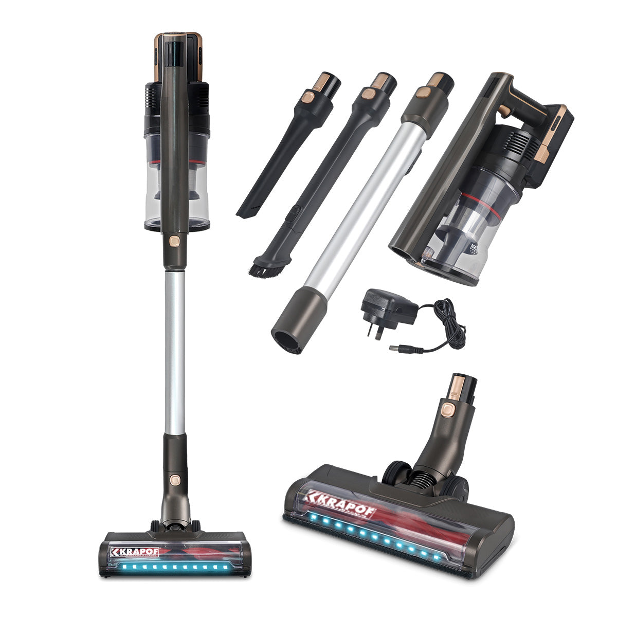 KRAPOF® Super Slim Power Stick Vacuum
