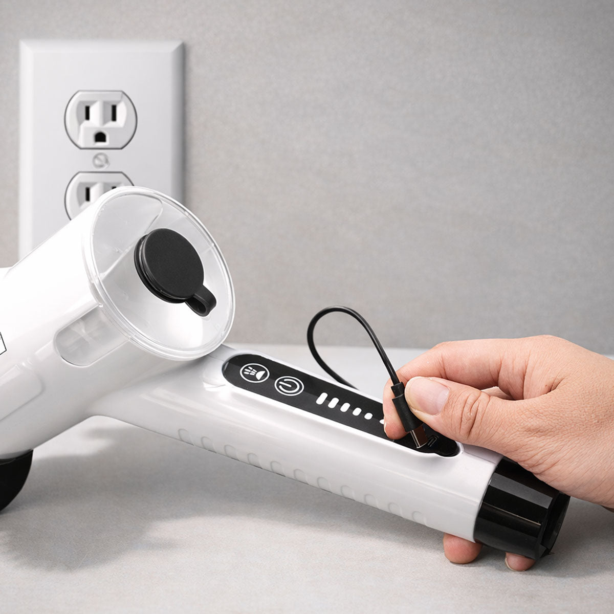 KRAPOF® Electric Cordless Tough Scrub Excel Pro with 7 Replaceable Cleaning Heads