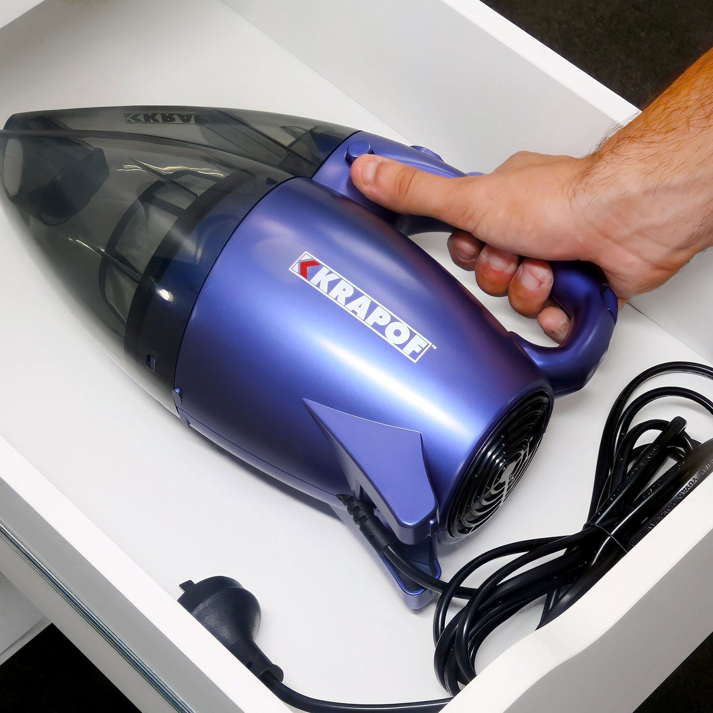 KRAPOF® 2 in 1 Pocket Power Vacuum